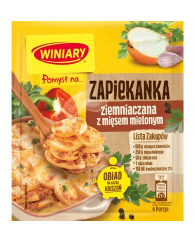 Winiary Nápad na... Bramborový nákyp s mletým masem