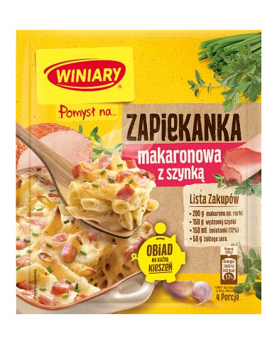 Winiary Pomysł na... Zapiekankę makaronową z szynką
