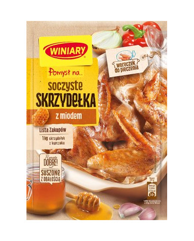 Winiary Pomysł na... Soczyste skrzydełka z miodem