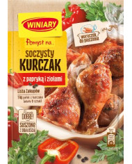 Winiary Nápad pro... Šťavnaté kuře s paprikou a bylinkami