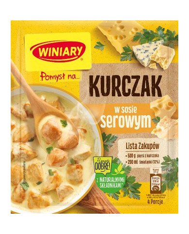Winiary Pomysł na... Kurczaka w sosie serowym