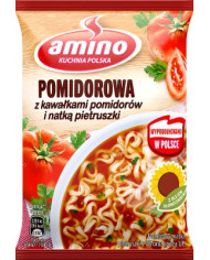 Amino Zupa błyskawiczna gulaszowa z wieprzowiną i papryką