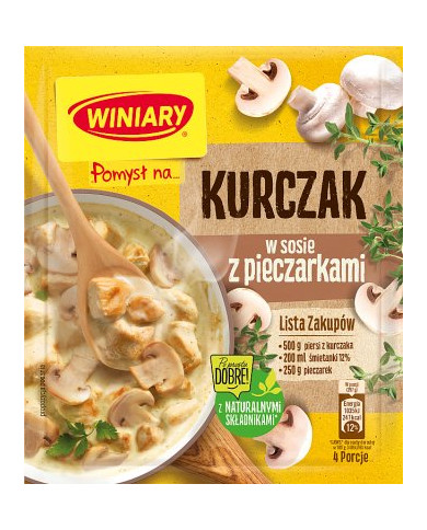 Winiary Pomysł na... kurczaka z pieczarkami