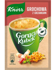 Hrachová polévka v prášku Knorr Gorący kubek s krutony