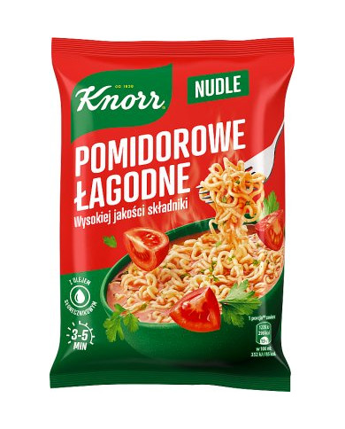 Knorr Nudle pomidorowe łagodne