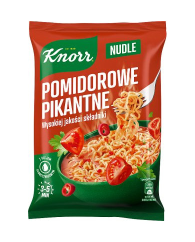 Knorr Nudle pomidorowe pikantne