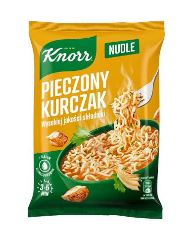 Knorr Nudle instantní polévka s příchutí kuřecího masa