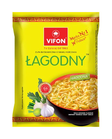 Vifon zupa błyskawiczna w proszku kurczak łagodny