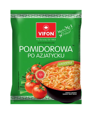 Vifon instantní rajčatová polévka s nudlemi