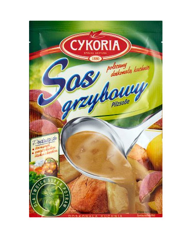 Cykoria houbová omáčka